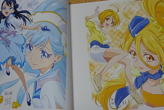 Manabu Nii Color Illustration Fan Art Book AD2017-2018 Precure Euphonium etc 