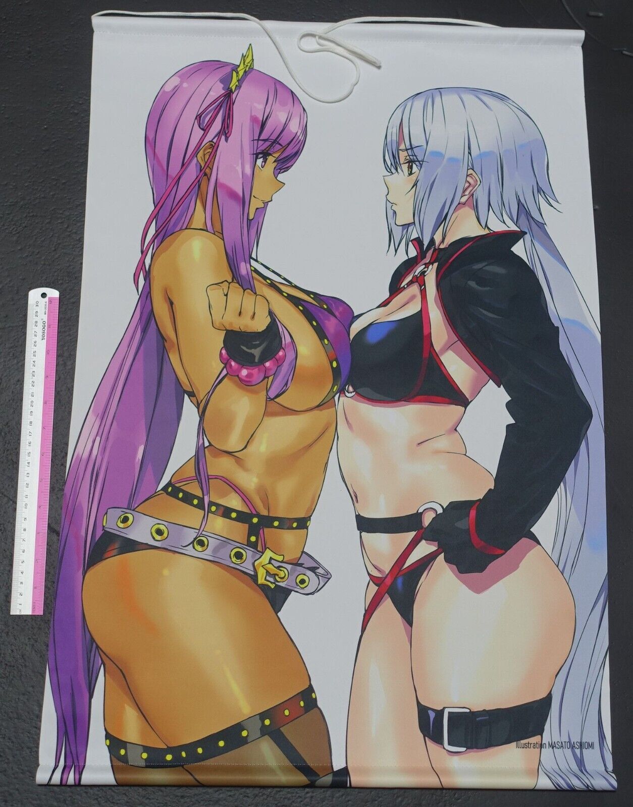 Mushiringo Fate Grand Order FGO Fan Art Tapestry B.B. & Jeanne 51 x 72 cm 
