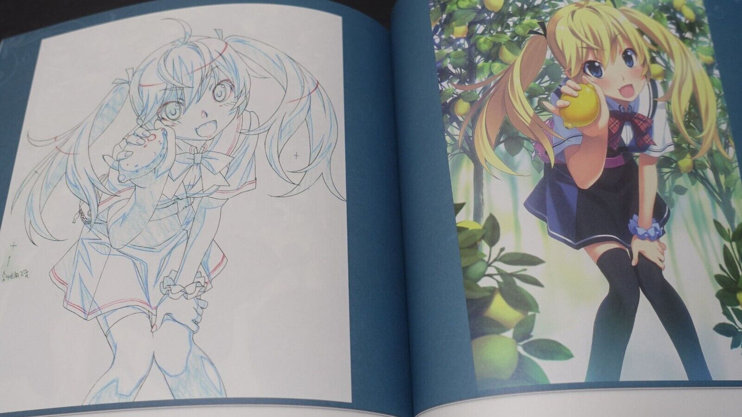 Akio Watanabe GRISAIA Series Art Work Book 1-3 Set 