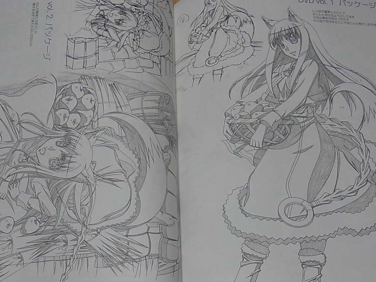 Kazuya Kuroda Animation Spice & Wolf Design Art Doujinshi Shimahokke 11 