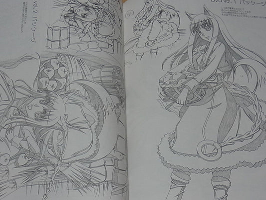 Kazuya Kuroda Animation Spice & Wolf Design Art Doujinshi Shimahokke 11 