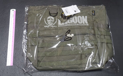 Black Lagoon Functional Tote Bag RANGER GREEN 