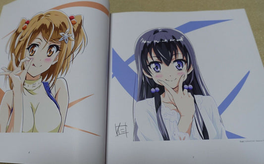 Nii Manabu Animation Character Art Book D Sound! Euphonium Precure Aikatsu etc 