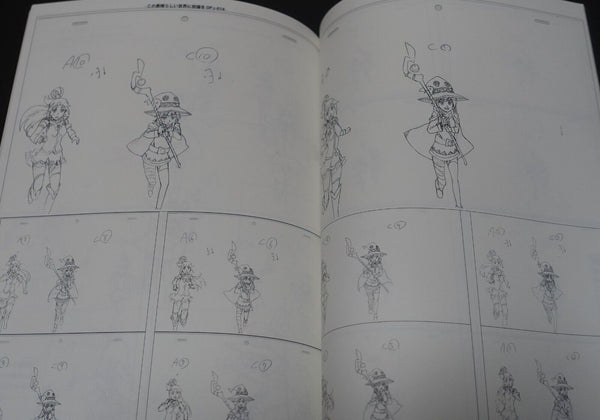 Miso Graphics Konosuba Key Frame & Accessories Design Work Art Book HA ...