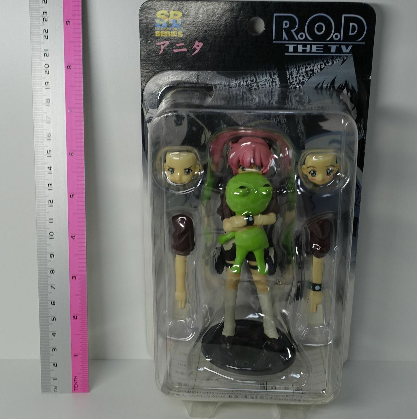 R.o.d Read or Die Anita with Frog Action Figure by yujin 