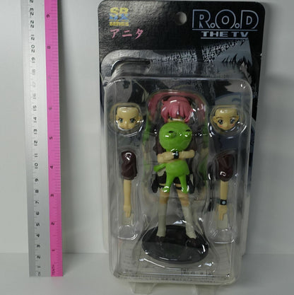 R.o.d Read or Die Anita with Frog Action Figure by yujin 