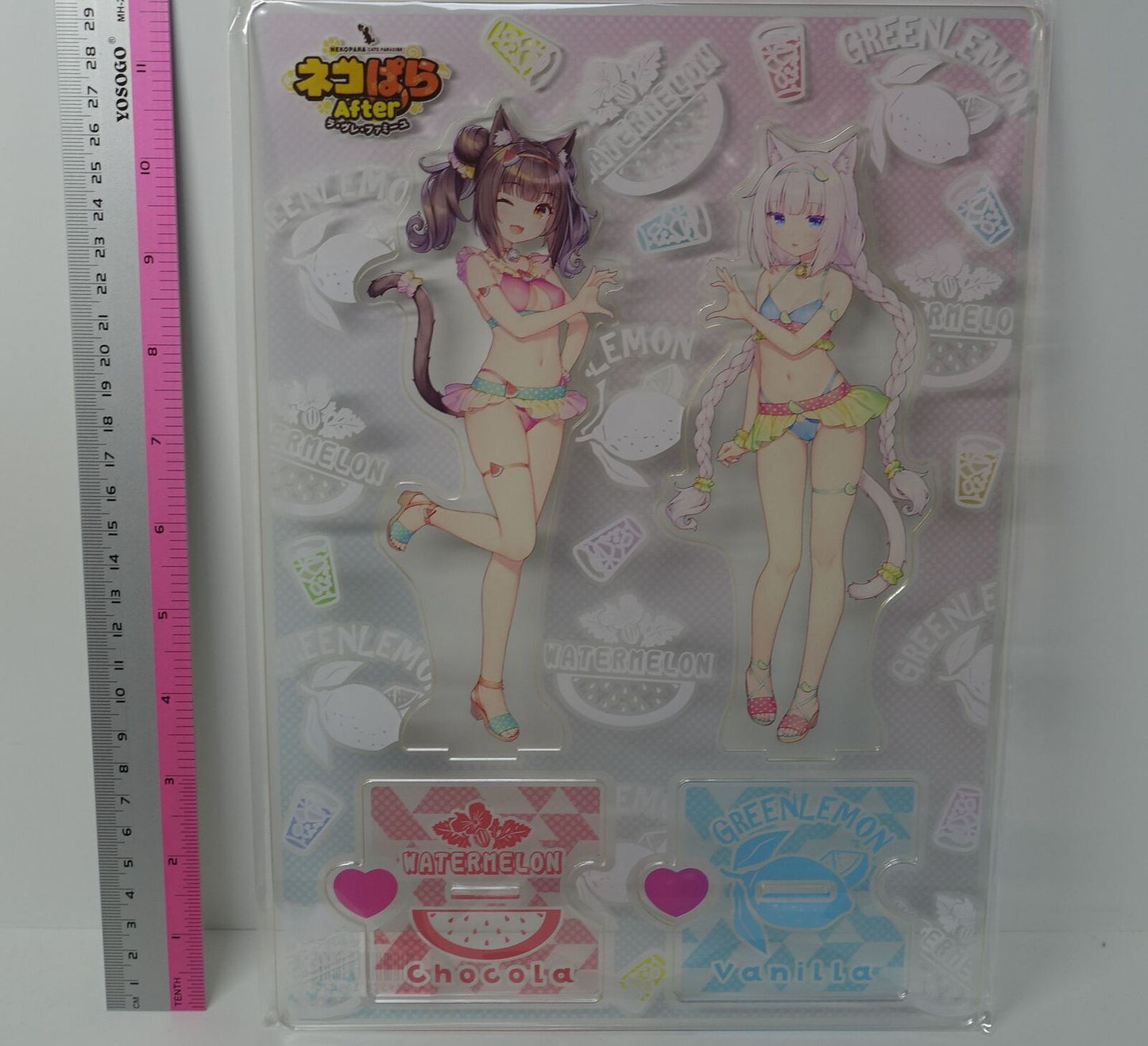 Nekopara After Acrylic Stand Figure Set Chocola & Vanilla C100 