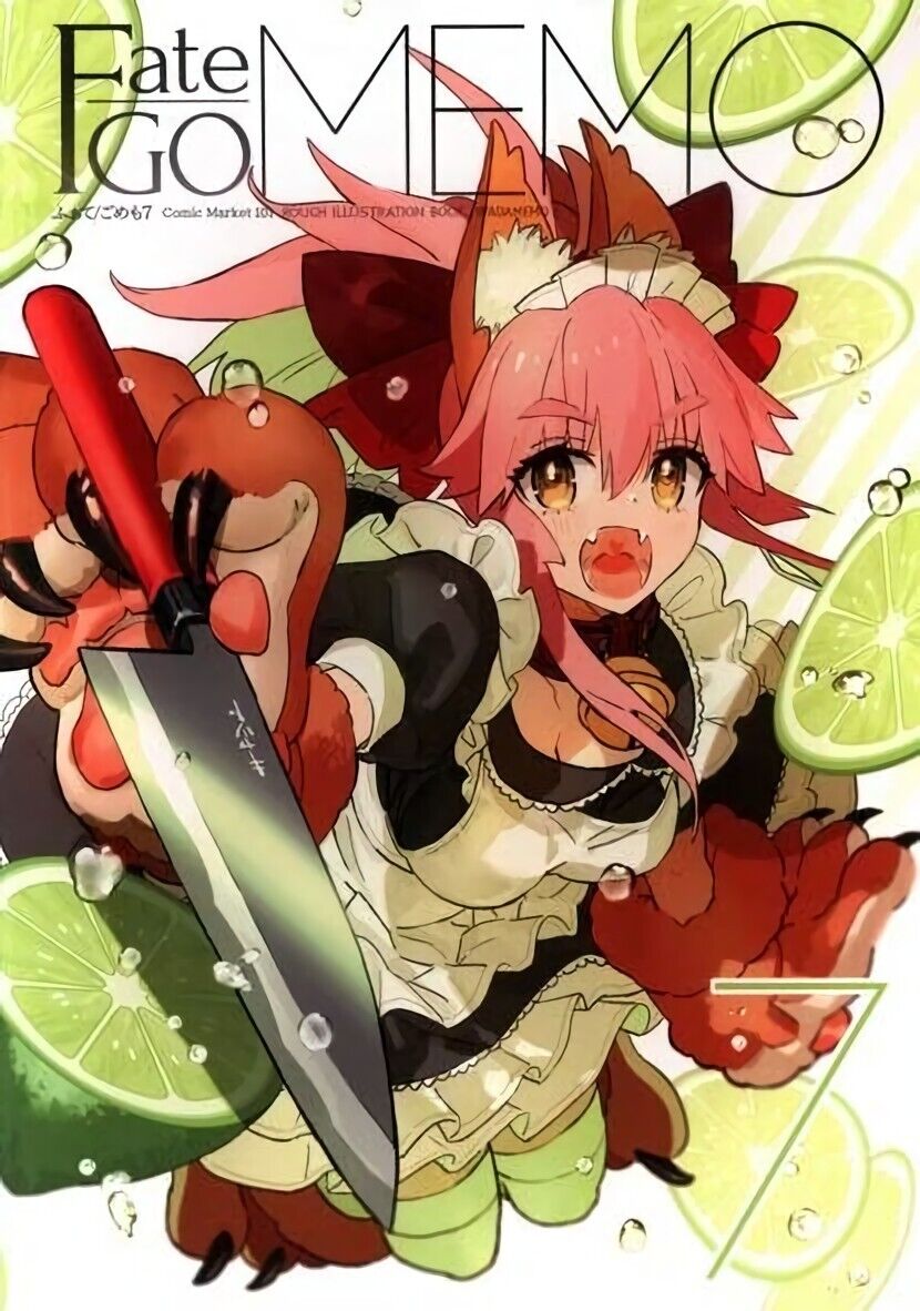 Wadamemo Arco Wada Fate Grand Order FGO Fan Art Book Fate GOMEMO 5-7 Set 