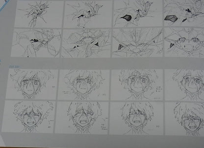 DARLING in the FRANXX KEY FRAME ART BOOK BLUE 224page 