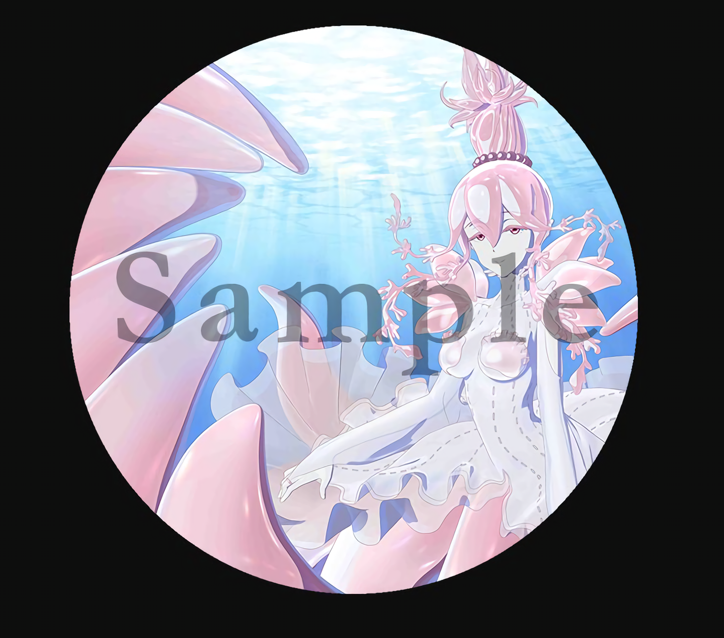 Houseki no Kuni Land of the Lustrous Ventricosus Big Size Round Towel 