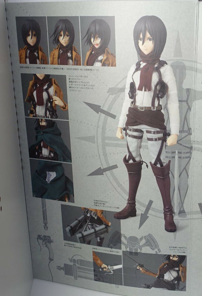 3-7 days RAH Real Action Heroes 1/6 Action Figure Attack on Titan Mikasa 