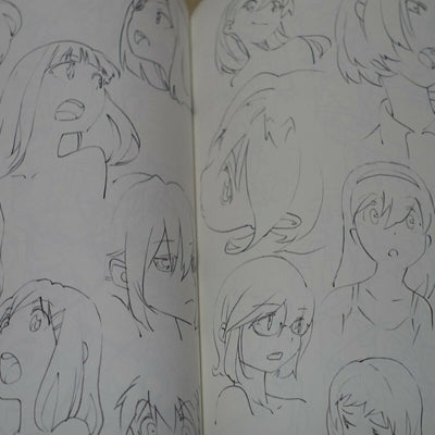 Syuuichi Izeki Animation Illustrator Portfolio Art Book Working Girls 3 