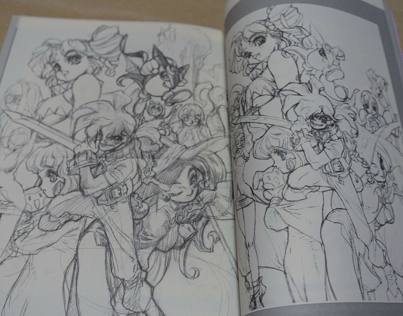 NOBUTERU YUKI Animation Art Work Book ANVIL3 ESCAFLOWNE Record of Lodoss War etc 