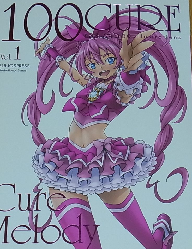 EUNOS Precure Fan Art Book 100 CURE vol.01 Cure Melody 106page Pre Cure 