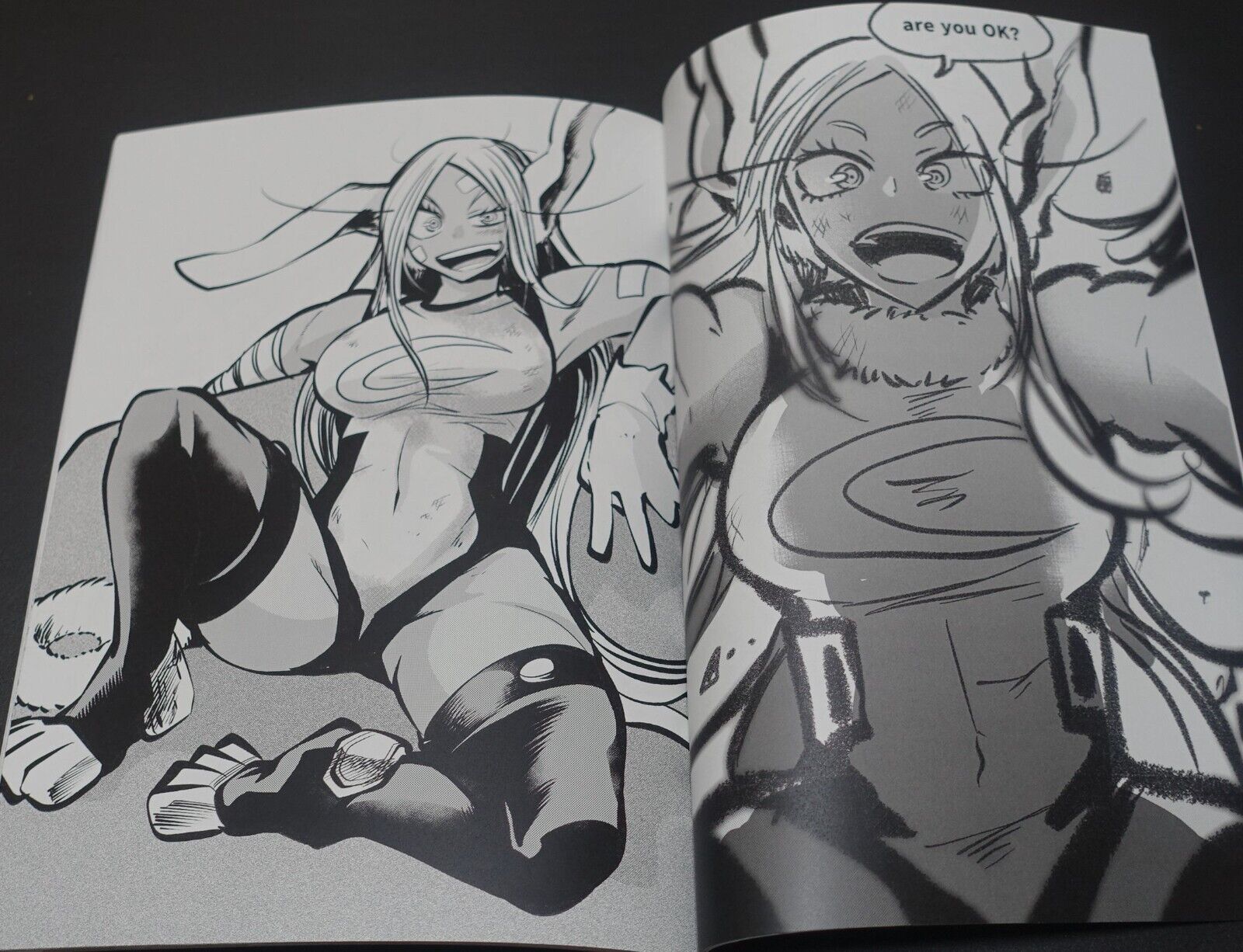 SHOW-TIME 2300 My Hero Academia Mirko Fan Made Comic & Art Book Set 