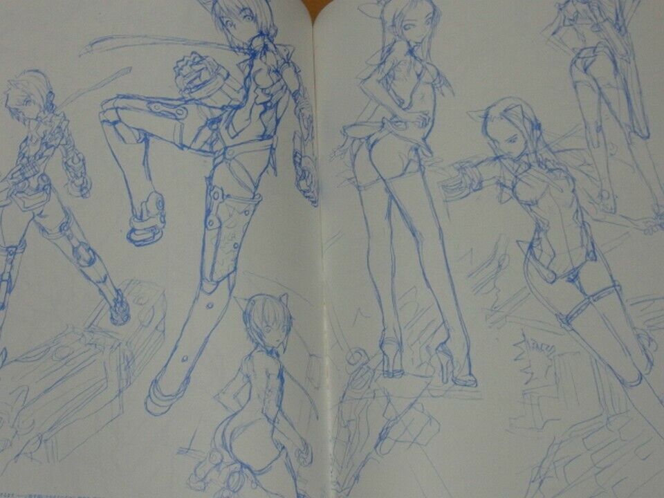 UGETSU HAKUS ROUGH ILLUSTRATION ART BOOK UE4 