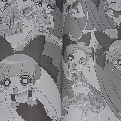 Nattou no Mori Powerpuff Girls 10th Anniversary Fan Doujinshi Art & Comic PPGZ 