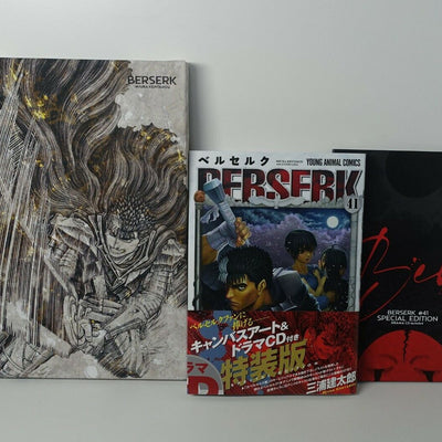BERSERK Vol.41 Special Edition Campus Art Board & Characters Drama CD – q  to Japan