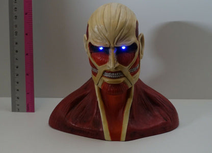 Attack on Titan Colossal Titan Big Bust Statue Figure Eye Lighting Function 