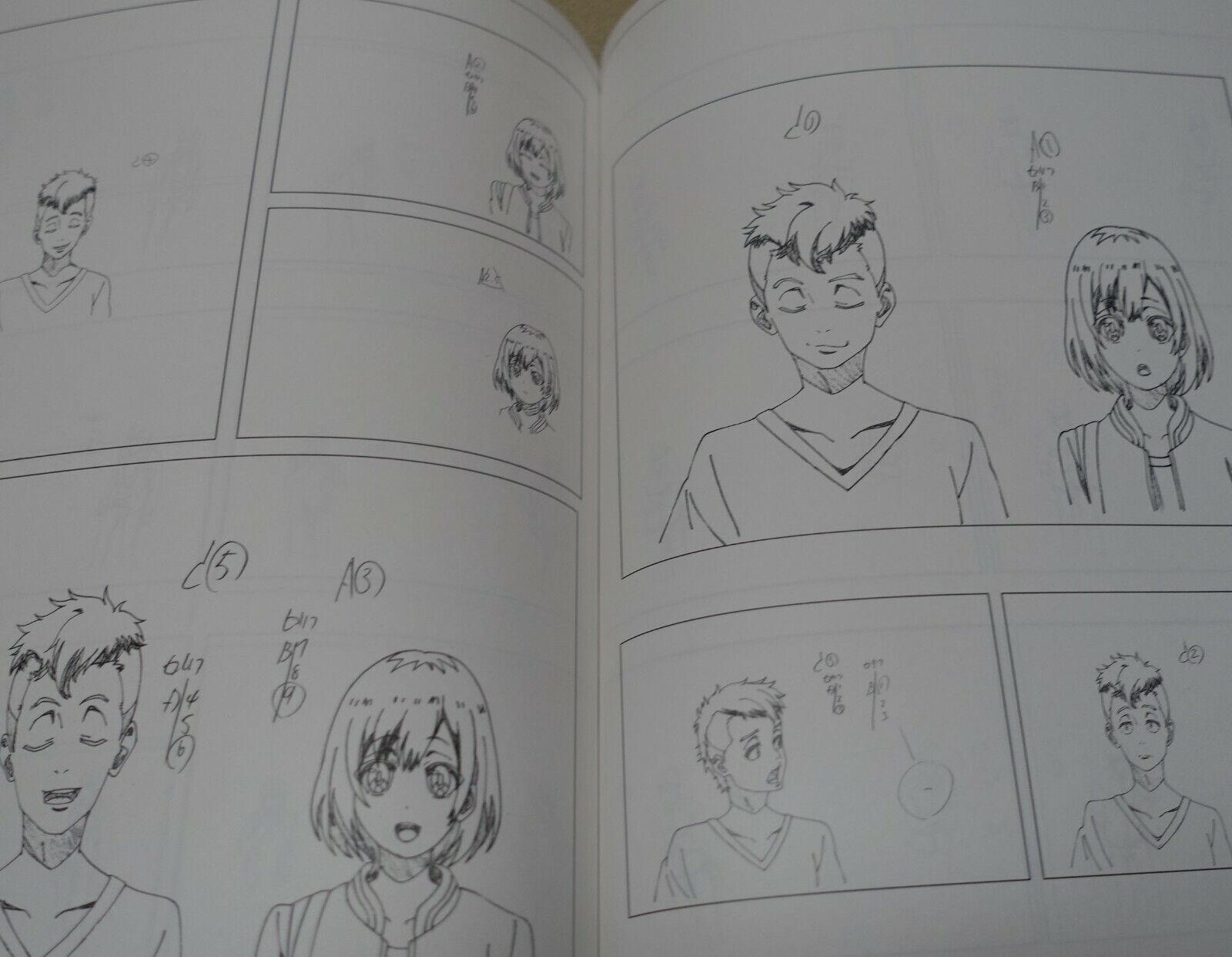 Hiroyuki Obata SHIROBAKO Animation Key Frame Art Book 