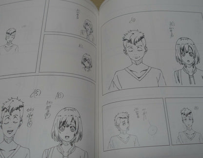 Hiroyuki Obata SHIROBAKO Animation Key Frame Art Book 