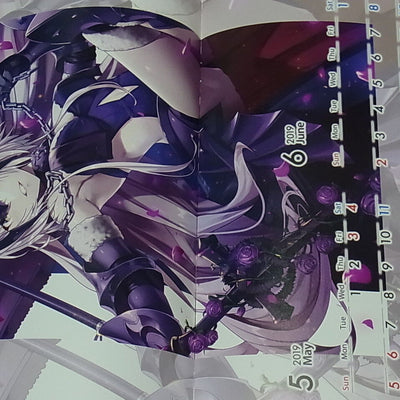 Debuneko Fate FGO Color Fan Art Calendar Book Fate Sketch Calendar 2019 C95 