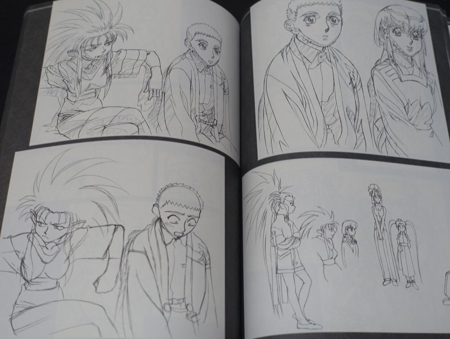 Masaki Kajishima Tenchi Muyo Key Frame Art Book Ian Ryokou 6 
