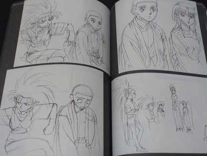 Masaki Kajishima Tenchi Muyo Key Frame Art Book Ian Ryokou 6 