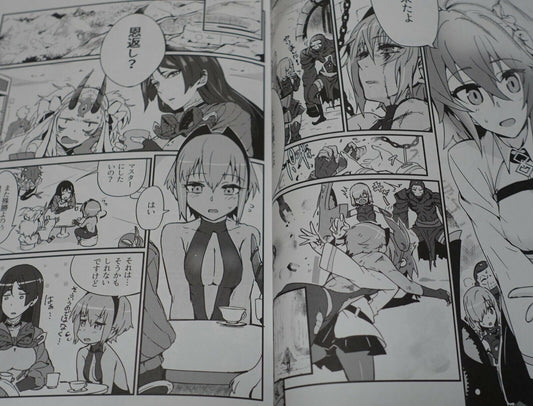 Torichamaru Fate Grand Order Fan Made Comic Hassan of the Serenity Cooking 