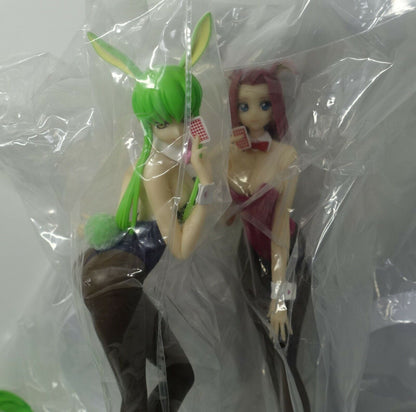 Banpresto Code Geass Fluffy matgerials C.C. & Kallen Bunny Figure Set no box 