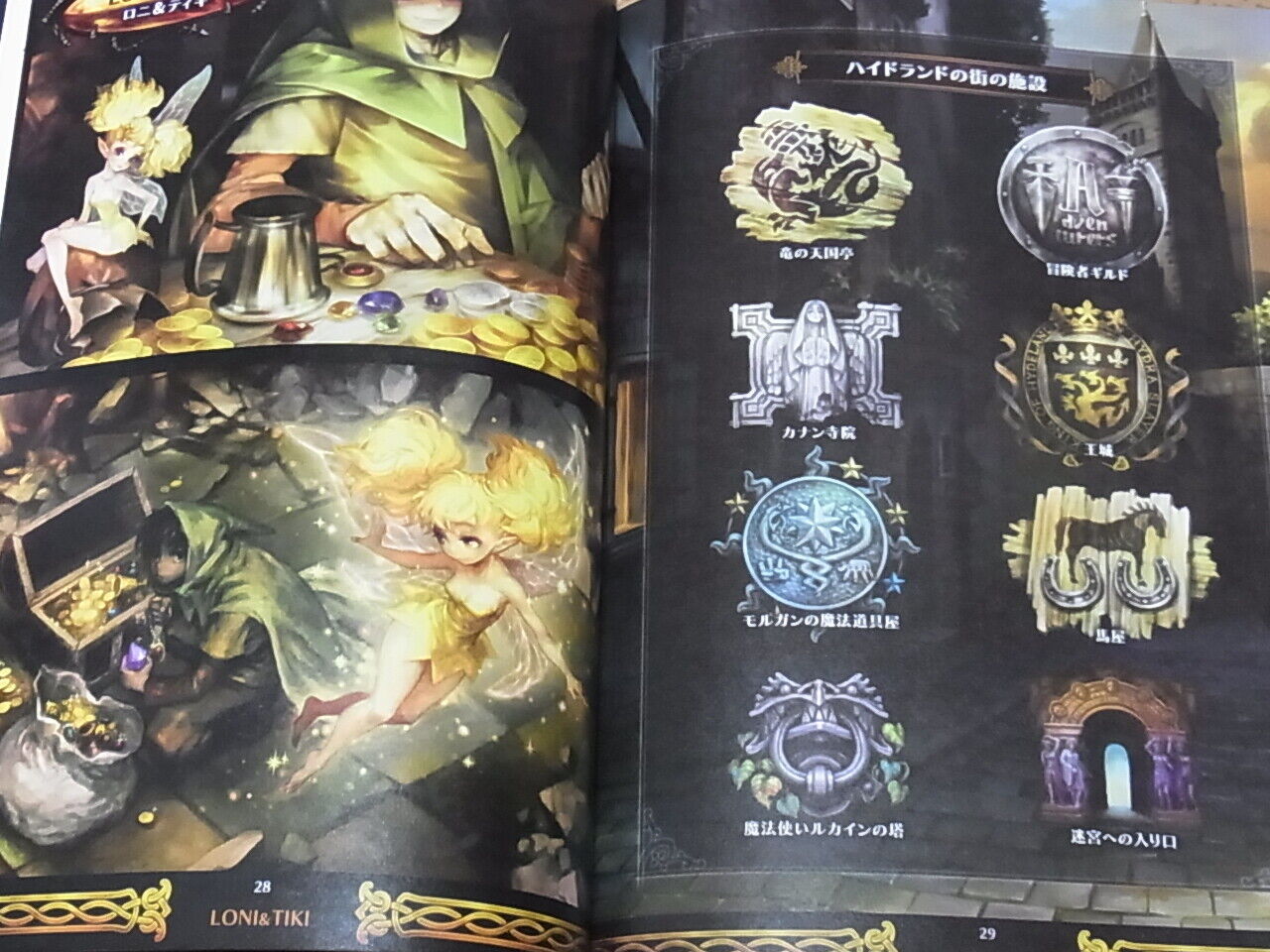 Dragon's Crown Color Art Book Art Works 62page 