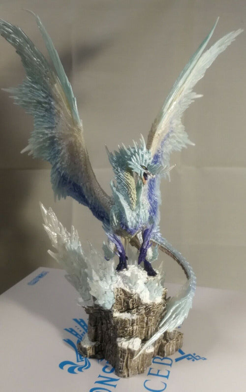 Monster Hunter World ICEBORNE Velkhana Figure Statue ICE BORNE Authentic 
