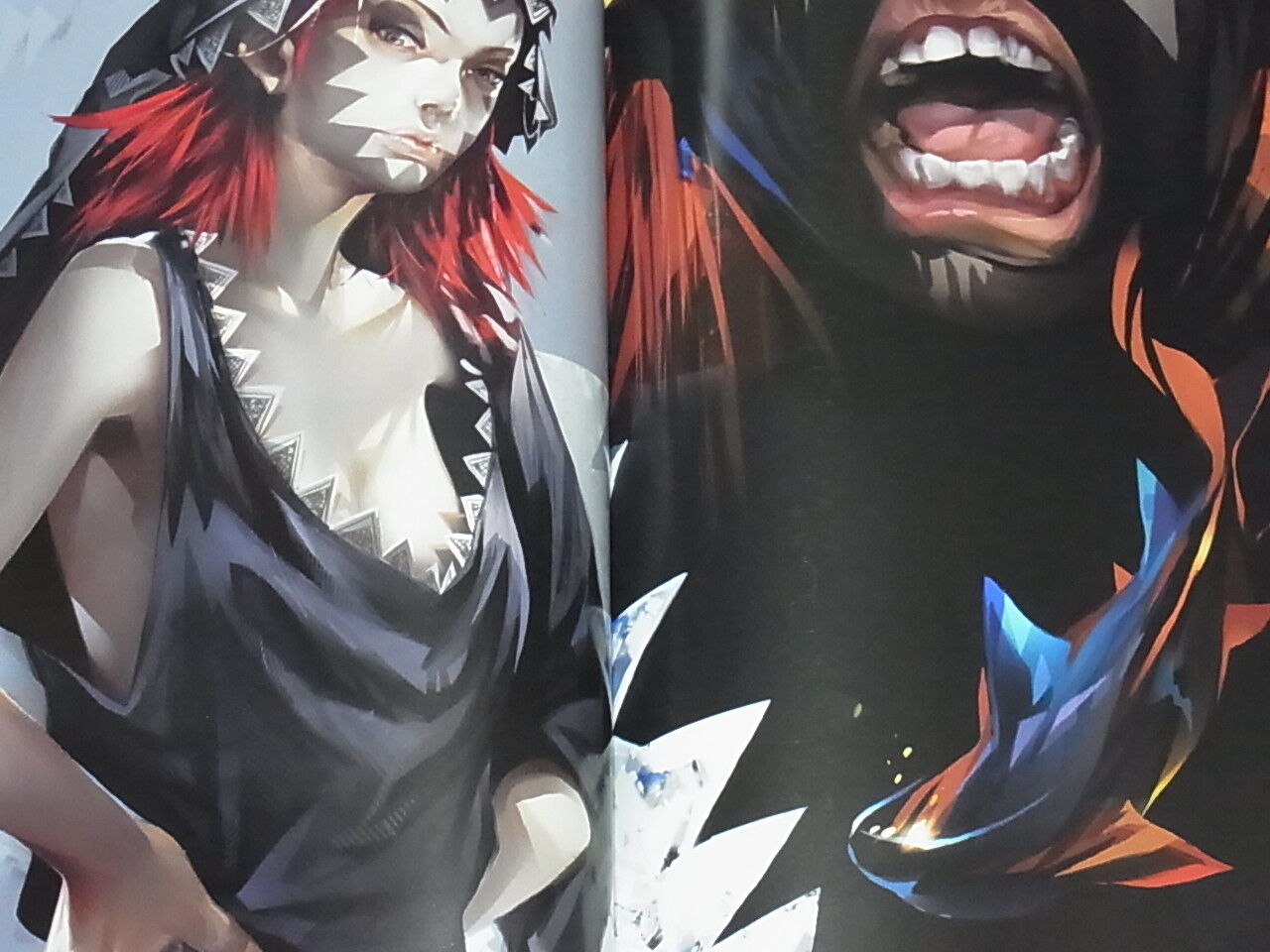 Gakyou Bouzu Color Illustration Art Book rookow animal girl 0001 