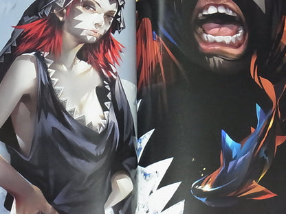 Gakyou Bouzu Color Illustration Art Book rookow animal girl 0001 