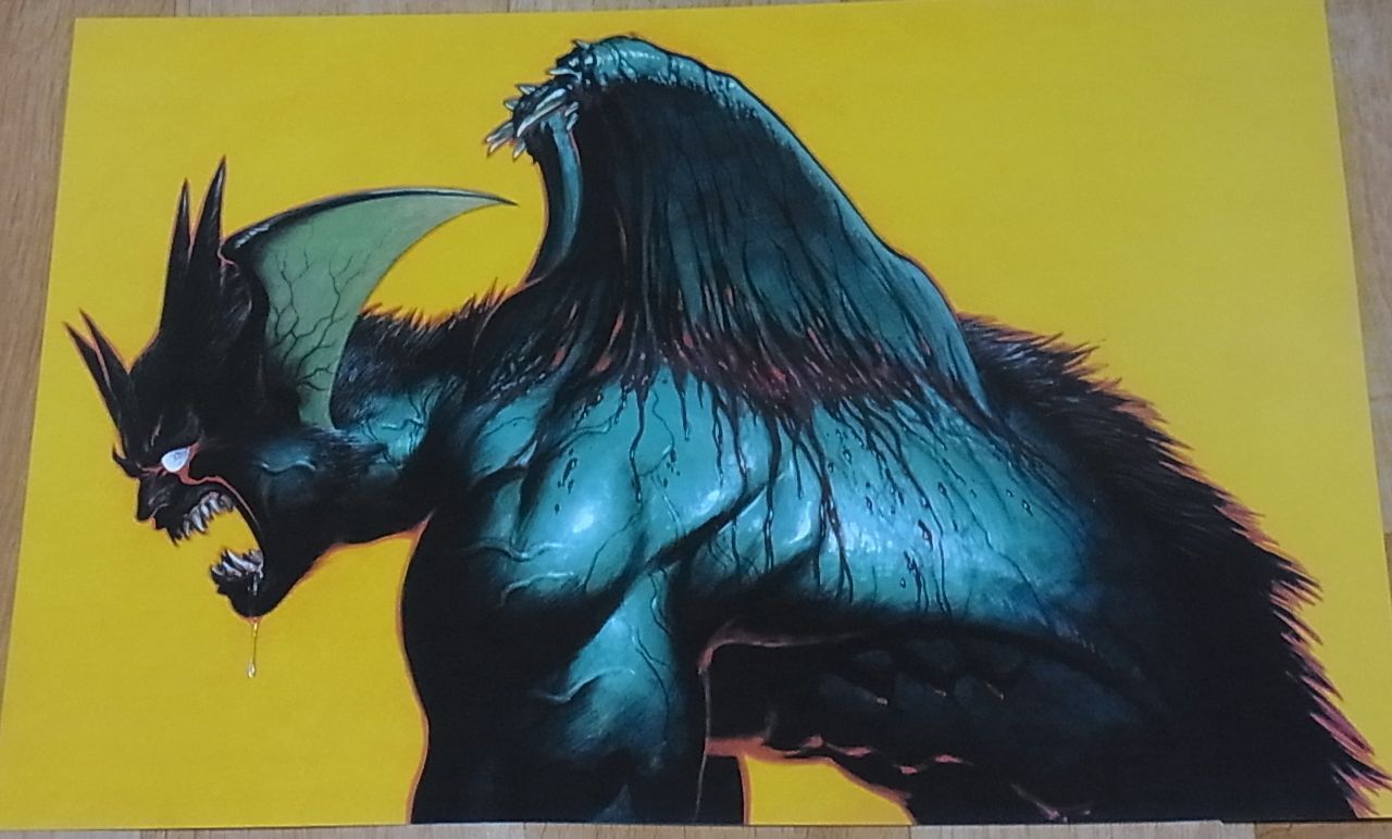 Devil Man B4 Size Portrait Tony Takezaki 