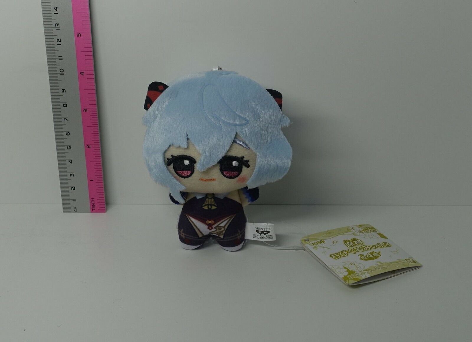 Genshin Impact Mascot Plushie Plush Doll Ball Key Chain Ganyu 