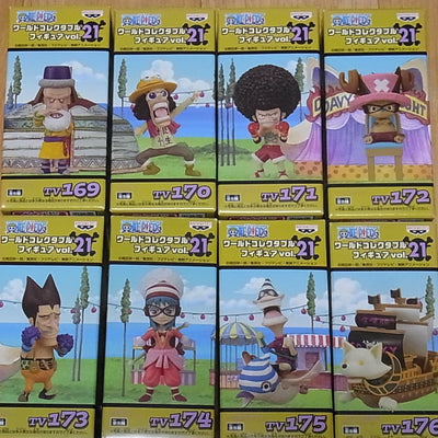 ONE PIECE WORLD COLLECTABLE FIGURE Vol.21 COMPLETE SET 