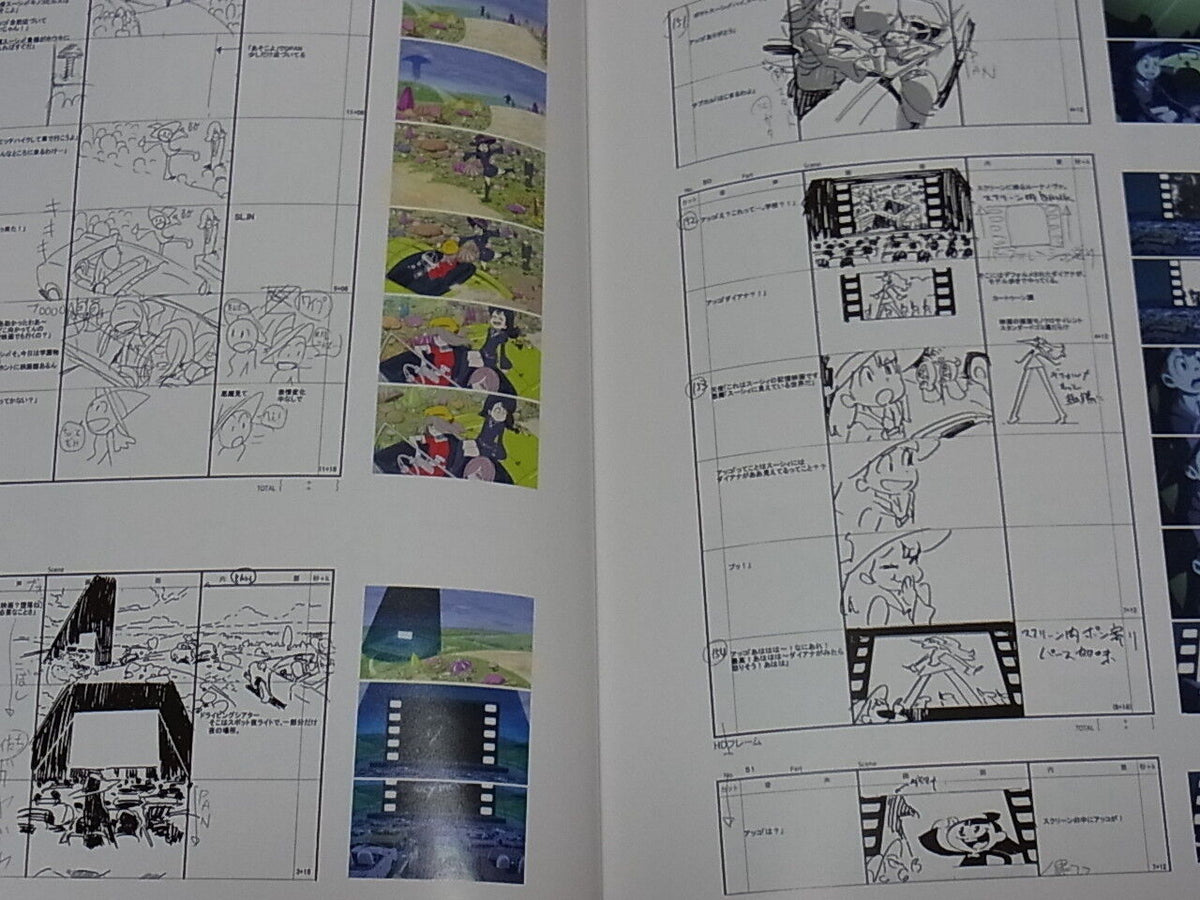 Little Witch Academia Story Board Art Book Vol.3 Epi07-09 