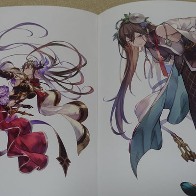 Omochiyasan Kakage Granblue Fantasy Rosetta Color Fan Art Book Rose Garden3 