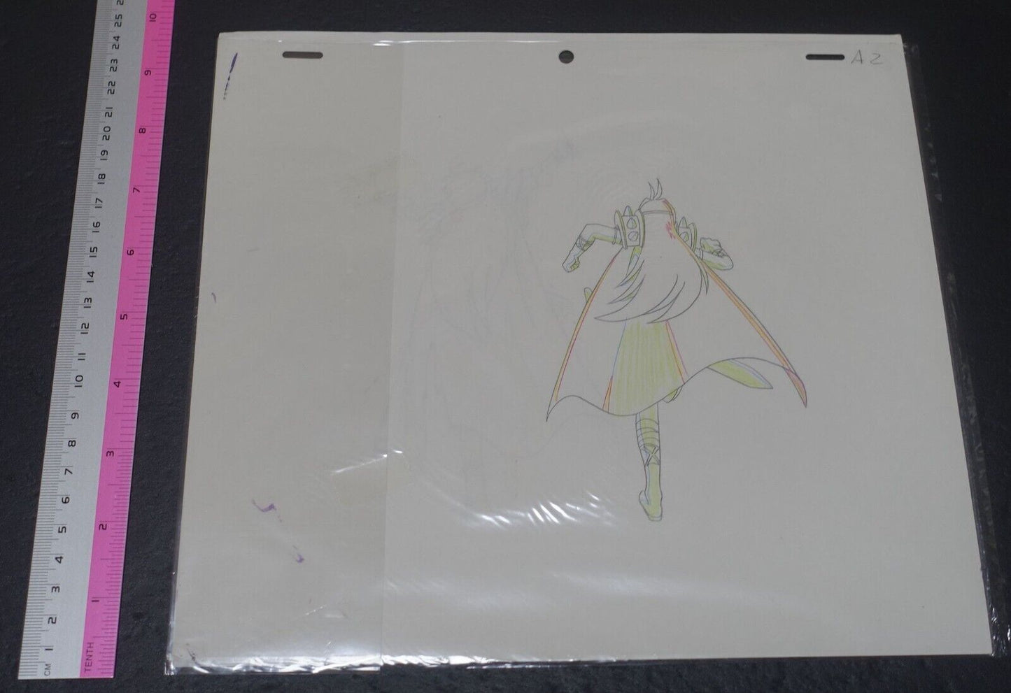 Cel & Raw Key Frame Art The Slayers Rina & Naga D12 Japanese Animation 