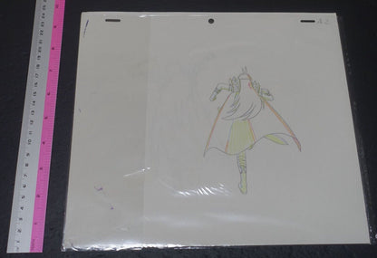 Cel & Raw Key Frame Art The Slayers Rina & Naga D12 Japanese Animation 