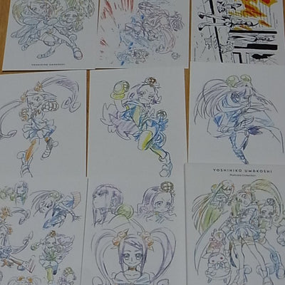 Yoshihiko Umakoshi Illustration Postcard 8 pieces Set 