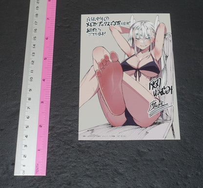 Japanese Comic Maho Chunen vol.3 Privilege Art Card & Paper Set 