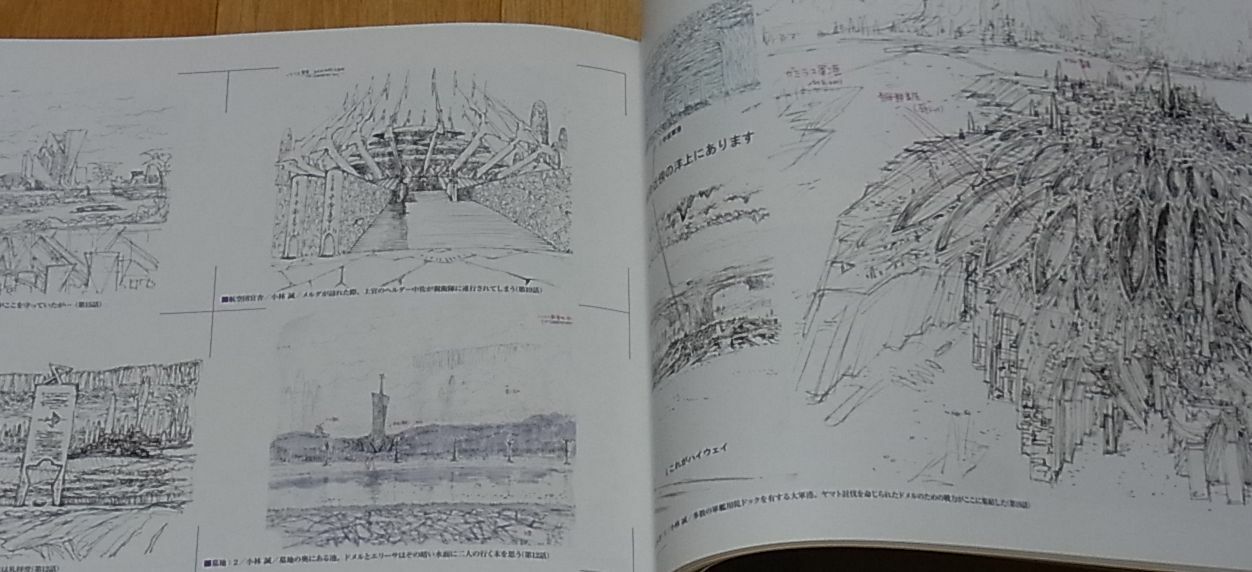 Yamato 2199 Setting Art Book GARMILLAS 264page 