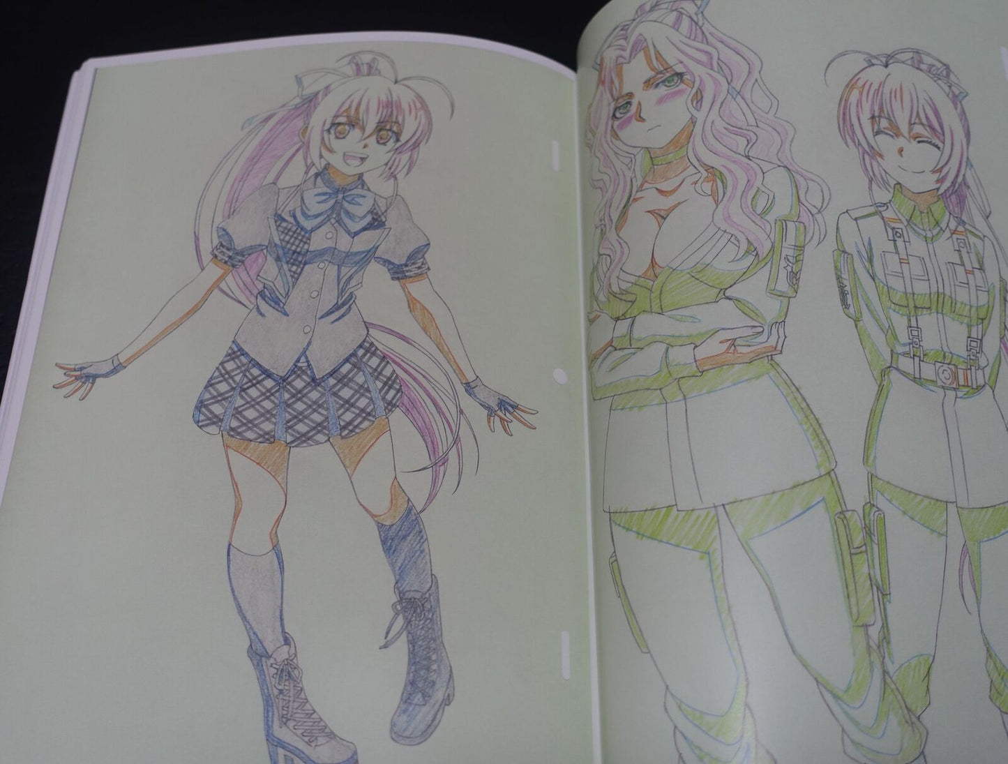 Harasyu Muv-Luv Schwarzesmarken Animation Staff's Art Book Zwei 
