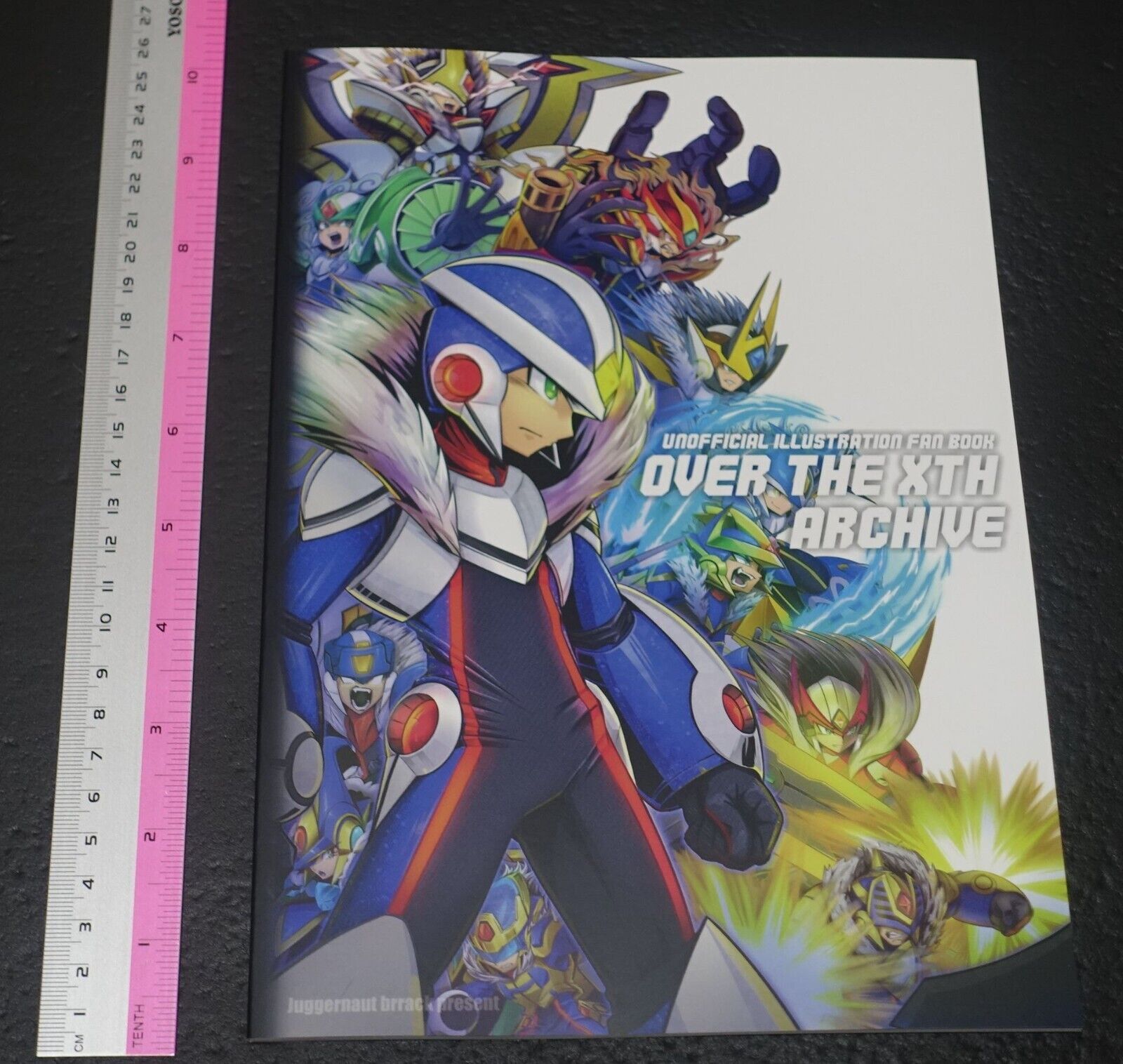 Juggernaut brrack Mega Man Rock Man Fan Art Book OVER THE XTH ARCHIVE C102 