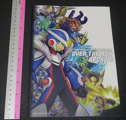 Juggernaut brrack Mega Man Rock Man Fan Art Book OVER THE XTH ARCHIVE C102 