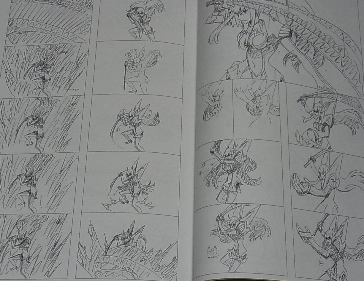 TAKAFUMI HORI KEY ANIMATION NOTE Little Witch Academia KLK Steaven Universe 