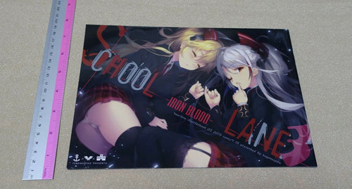 Tegone Spike Azur Lane Color Fan Art Book School Lane IRON BLOOD 