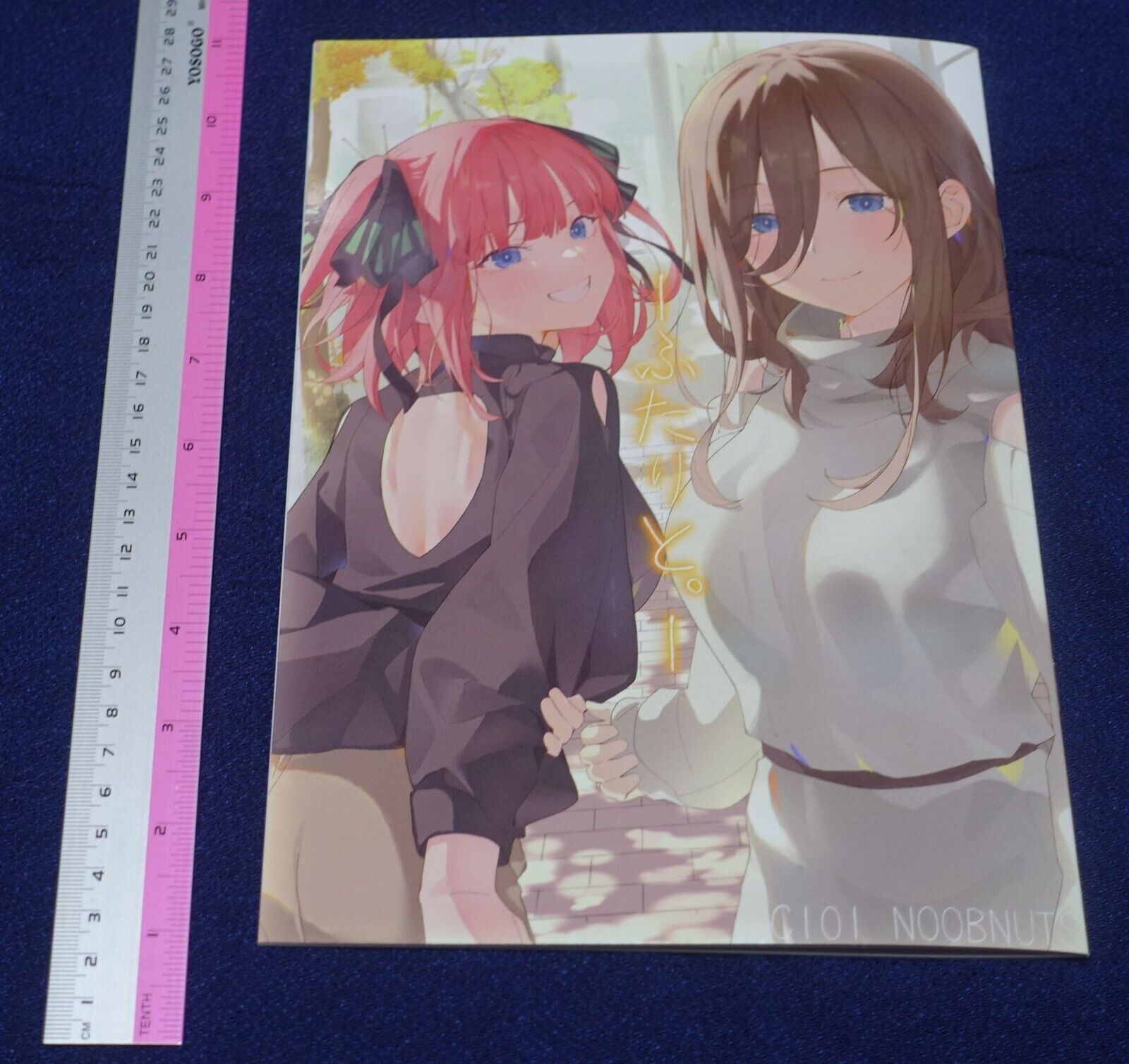 NOOB NUTS The Quintessential Quintuplets Animation Director Art Book & Goods Set 